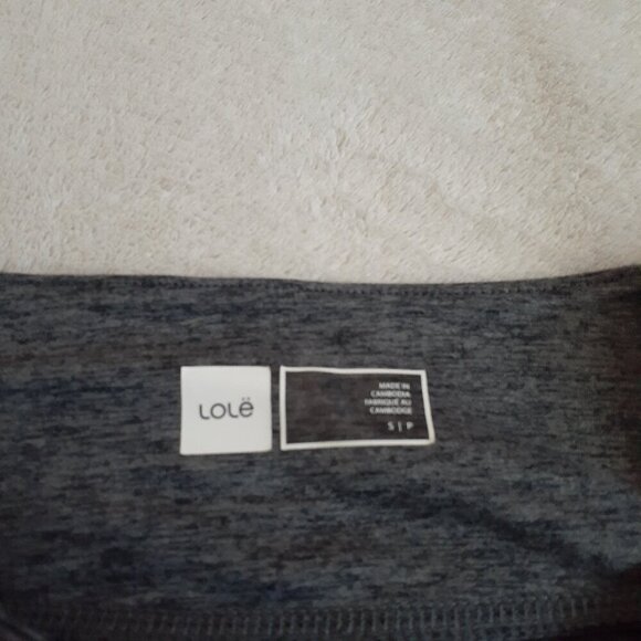 Lole Women's Size Small Gray Pleated Front Pull On Lounge Pants - Picture 3 of 14